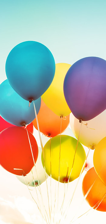 Colorful air balloons, , One Plus 6, Huawei P20 HD phone wallpaper