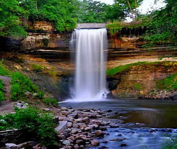 Beautiful Waterfall, Waterfalls, Nature, graphy, Beautiful HD wallpaper