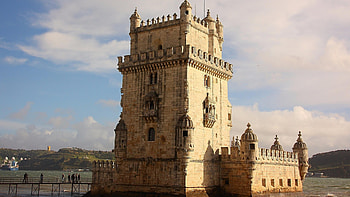 Belem Tower, Ancient palace, Historical , Portugal HD wallpaper