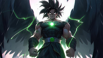 Broly , broly, anime, artwork, artist HD wallpaper