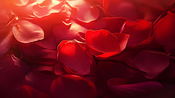Enchanting Rose Petals: A Stunning Ultra, rose petals, red flower, nature, floral HD wallpaper