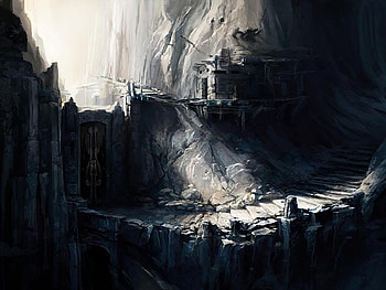 POP Environment, art, ubisoft, 2004, prince of persia warrior within, environment, artwork, pop, prince of persia, video game, concept art HD wallpaper