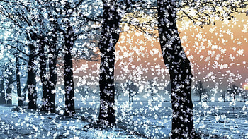 3d animated windows 10 - Snowy 3d. HD wallpaper