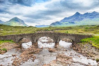 Isle of Skye, Skye Bridge, Scottish landmark, Architectural wonder HD wallpaper