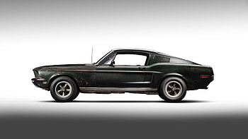 1968 Ford Mustang GT Bullitt, 1st Gen, Coupe, GT390, V8, car HD wallpaper