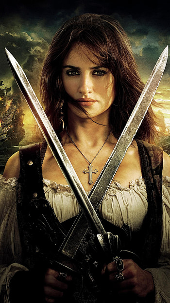 Penelope Cruz, Pirates of the Caribbean, On Stranger Tides HD phone wallpaper