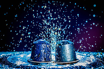 Water, Drops, Macro, Spray, Close-Up, Form, Forms HD wallpaper
