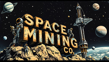 Space Mining Co: A Ultra Adventure, space, mining, astronaut, Science Fiction HD wallpaper