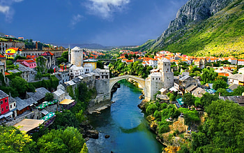 Landscape, Cities, Bridges HD wallpaper