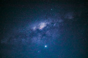A breathtaking view of the Milky Way galaxy on a clear night, showcasing the stars. HD wallpaper