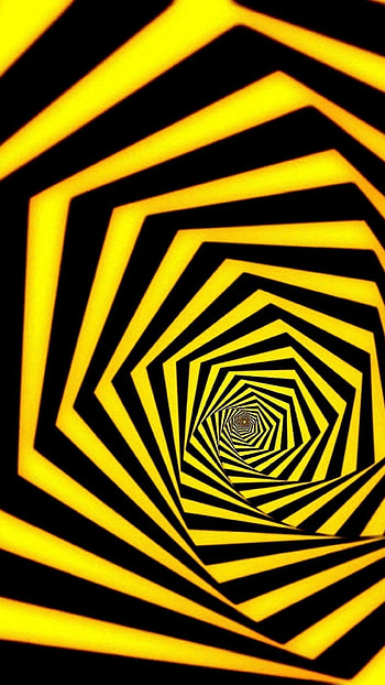 Black And Yellow, Yellow Black, Abstract, yellow black abstract HD phone wallpaper