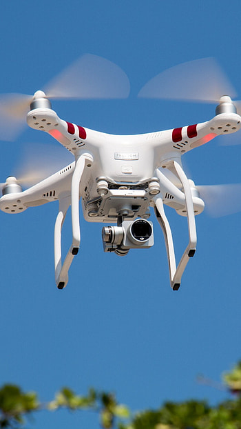 Drone, Mobile device, Protecting environment, Sustainability HD phone wallpaper