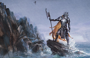A Song Of Ice And Fire, Fantasy, Axe, Sea, Victarion Greyjoy HD wallpaper