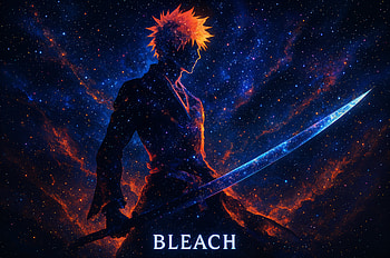 Bleach — Ichigo's Cosmic Zanpakuto, Bleach, Anime Character, sword HD wallpaper