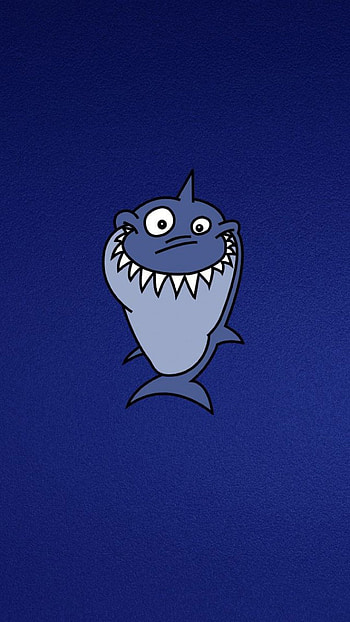 Funny Funny Shark 6 plus HD phone wallpaper