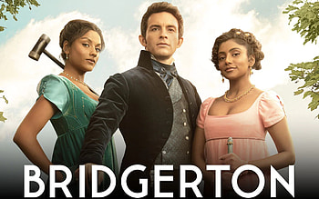 Charithra Chandran, Bridgerton season 2 cast, Jonathan Bailey, Simone ashley HD wallpaper