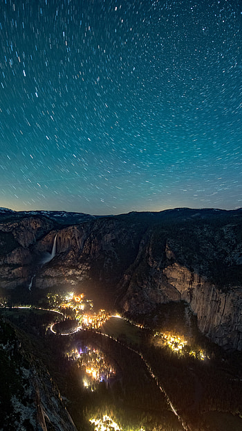 Lock Screen, Nature Night Light, nature HD phone wallpaper