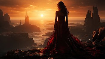 Queen Of Shadows, artist, artwork, digital-art HD wallpaper