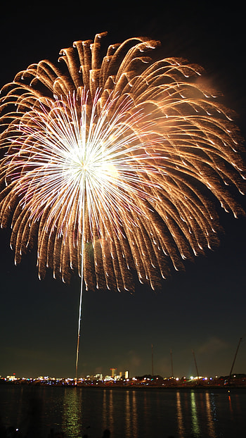 Firework, Sky Cracker HD phone wallpaper