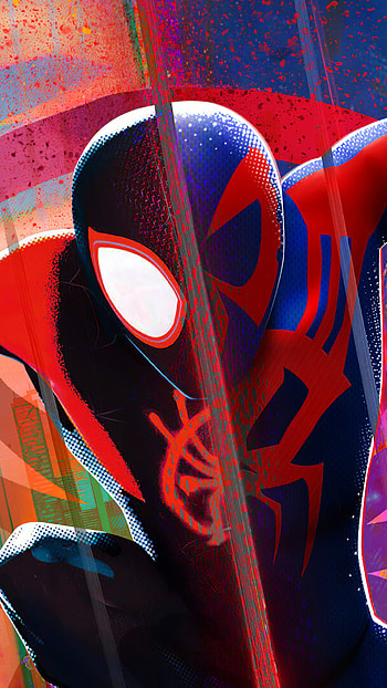 Miles Morales & Spider-Man 2099: Spider-Verse , Miles Morales, spider man, movie, Spider-Man: Into The Spider-Verse HD phone wallpaper