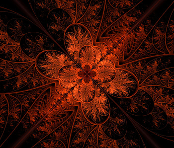Abstract, Pattern, Fractal, Symmetry, Confused, Intricate HD wallpaper