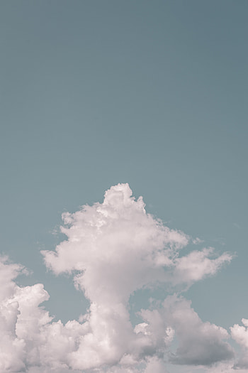 Nature, Sky, Clouds, Minimalism, Porous HD phone wallpaper