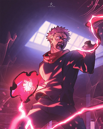 Itadori, nobara, zinetsu, yuji, sukuna , zinetsu artz, gojo , jujutsu kaisen, gojo, itadori , sukuna HD phone wallpaper