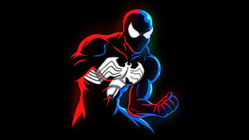 Spider Black Suit, spiderman, superheroes, artwork, artist, dark, digital-art HD wallpaper