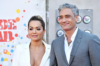 Rita Ora, Sheer Corset Dress, Taika Waititi's Birtay HD wallpaper