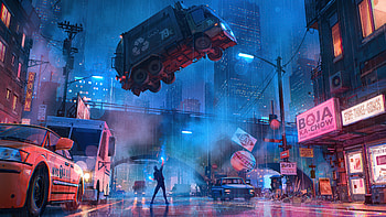 Ino The Air , artist, artwork, digital-art, artstation HD wallpaper
