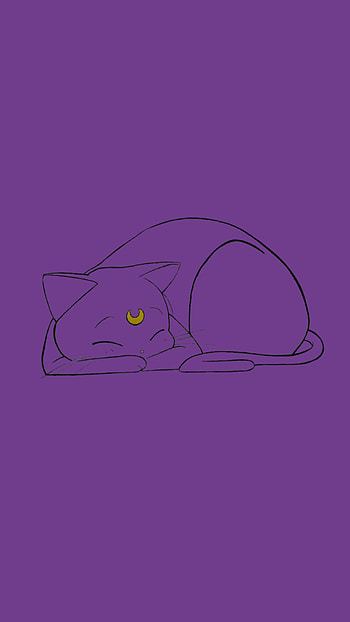 Luna Sailor Moon, artemis, usagitsukino, manga, anime, sailormoon, sailor moon HD phone wallpaper