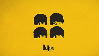 The Beatles Minimalism, minimalism, artist, tv-shows HD wallpaper