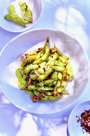 Chili garlic recipe, Delicious edamame, Eva shares food HD phone wallpaper