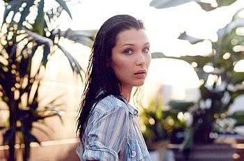 Bella Hadid, GQ, 2017, fashion model HD wallpaper