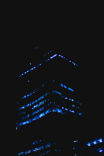 Windows, Night, Architecture, Building, Dark, Shine, Light HD phone wallpaper
