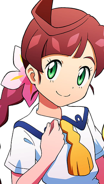 Chloe, Yamper, Pokemon Journeys HD phone wallpaper