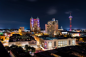San Antonio Skyline, Travels, Visit, Texas HD wallpaper