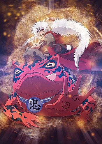 Jiraya' Poster by Creative Poster. Displate. naruto shippuden, Anime naruto, Naruto shippuden sasuke, Jiraiya Gamabunta HD phone wallpaper