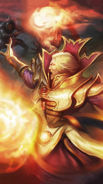Invoker Dota 2 , Gaming wizard, backgrounds, Dota 2 visuals HD phone wallpaper