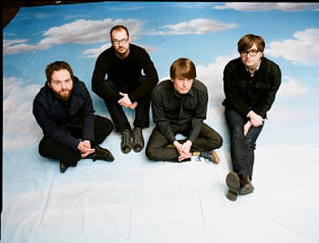 Death Cab For Cutie, music, indie, clouds, gtaphy, band HD wallpaper