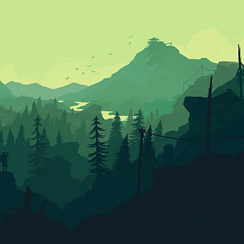 Forest Minimal iPad Pro Retina Display , Minimalist , , and Background HD phone wallpaper