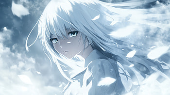 Majestic White Anime - Beauty, Anime, white anime HD wallpaper