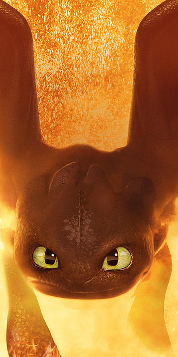 Toothless Magic: Hidden World from How to Train Your Dragon, Toothless (How to Train Your Dragon), movie, How to Train Your Dragon: The Hidden World HD phone wallpaper