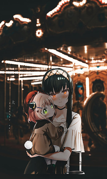 Yor forger, cartoon, cg_artwork HD phone wallpaper