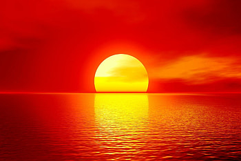 Sun, Glowing orb, Celestial beauty, Solar brilliance HD wallpaper