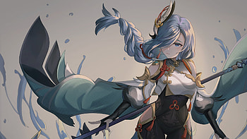 Shenhe Genshin Impact HD wallpaper