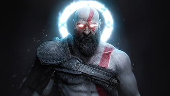 Kratos In God Of War Ragnarok, god-of-war-ragnarok, god-of-war, games, ps5-games, ps4-games, artwork, artist, digital-art HD wallpaper