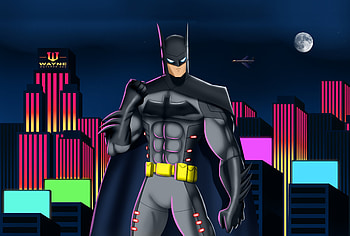 DC's batman, digital art HD wallpaper