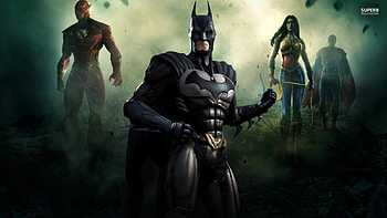 Flash, Video Game, Injustice: Gods Among Us, Barry Allen, Batman, Lasso Of Truth, Superman, Wonder Woman, Injustice HD wallpaper