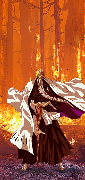 Yamamoto Genryusai, Anime, Bleach HD phone wallpaper